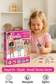 Manyetik Moda Kutusu Kıyafet Giydirme Magnet Kostümler, Eğitici Puzzle - 1