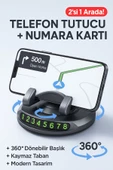 Park Numarası Gösterge Ünitesi ve 360 Derece Dönen Telefon Tutucu - 1