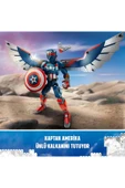 ® ǀ Marvel Yeni Kaptan Amerika Yapım Figürü 76296 - 8+ Yaratıcı Oyuncak Yapım Seti (359 Parça) - 7