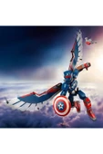 ® ǀ Marvel Yeni Kaptan Amerika Yapım Figürü 76296 - 8+ Yaratıcı Oyuncak Yapım Seti (359 Parça) - 4