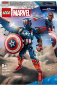 ® ǀ Marvel Yeni Kaptan Amerika Yapım Figürü 76296 - 8+ Yaratıcı Oyuncak Yapım Seti (359 Parça) - 3