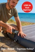 Kamp & Plaj Şişme Pompası – USB Girişli - 2