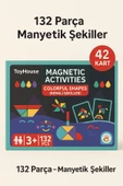 Magnetik Yapboz Dünyası – 90 Maynetik Parça + 42 Kart - 5