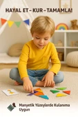 Manyetik Tangram Zeka Oyunu – 36 Parça thumbnail 3