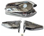 Hsgl Motorsiklet Cg 125 150 Nikel Depo Kapak set cg modellere uygun Set - 2