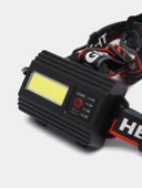 PeakStar PS-2910 Şarjlı Profesyonel Zoomlu Kamp Avcı Balıkçı Kafa Lambası Feneri - 4