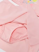 Baskılı Kız Çocuk Etekli Bikini Takım - 4