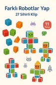 Minik Mühendis – Manyetik Robot Blokları 11 Parça - 2