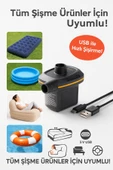 Kamp & Plaj Şişme Pompası – USB Girişli - 3