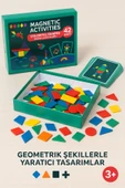 Magnetik Yapboz Dünyası – 90 Maynetik Parça + 42 Kart - 1
