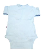Sema Baby Uzun Kol Kaşkorse Badi (Body) - Mavi  6-12 Ay - 2