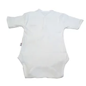 Sema Baby Yarım Kol Kaşkorse Badi (Body) - Beyaz  18-24 Ay - 2