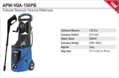 POWERWASH APW-VQA-150PB BASINÇLI YIKAMA MAKİNASI 225BAR - 3