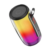 X-LEVELXS5051 10W USB AUX Hafıza Kartı Girişli RGB Led Işıklı Taşıma Aparatlı Kablosuz Wireless Bluetooth Taşınabilir Speaker Hoparlör - 1