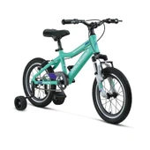MOSSO WILDFIRE L-16-V KIZ ÇOCUK BİSİKLETİ  255H V 16 JANT EMERALD MOR - 2