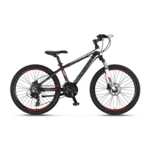 MOSSO WILDFIRE M-24-H ERKEK DAĞ BİSİKLETİ 330H HD 24 JANT 21 VİTES ANTRASİT KIRMIZI - 1