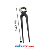 İzeltaş Eski Üretim Kerpeten 250mm Siyah 24cm thumbnail 5