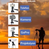Profesyonel Fotoğraf Makinası Tripodu (4401) - 5