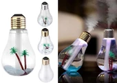 Hava Nemlendirici Ampul Görünümlü Hazneli Buhar Makinesi 400 ml. (4401) - 2