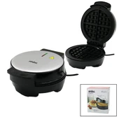 BELÇİKA WAFFLE MAKİNESİ ELEKTRİKLİ 4 WAFFLE - YAPIŞMAZ DÖKÜM PLAKA PASLANMAZ ÇELİK ÜST KAPLAMA SSM-2591 (4401) - 1