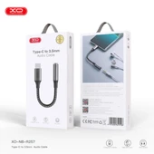 XONB-R257C TYPE-C to 3.5 MM Aux Jack Kablosu Kulaklık Dönüştürücü Kablo Aparat - 3
