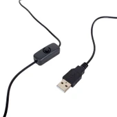 COB LEDLİ USB MASA LAMBASI SİYAH (4401) - 2