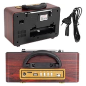 MAGICVOICE MV-110BT USB/SD/FM/BLUETOOTH DESTEKLİ NOSTALJİK RADYO (4401) - 2