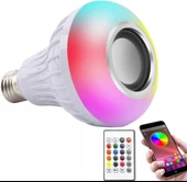 Bluetooth Hoparlör Akıllı Led Ampul Lamba (4401) - 3