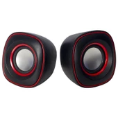 MAGICVOICE D-015 1 + 1 USB MİNİ HOPARLÖR ( 5 WATT*4 OHM ) (4401) - 1