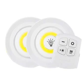BEYAZ 150 LÜMEN COB LED YUVARLAK ÇİFT AMPÜL KUMANDALI (4401) - 1