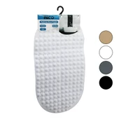OVAL - PLASTİK KABARTMA TOP DESENLİ - RENKLİ 63PCS VANTUZLU KAYDIRMAZ BANYO - KÜVET PASPASI 34X65CM (4401) - 1
