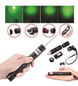 Şarjlı Yeşil Lazer Yakıcı Pointer 15 Km lazer 1000 mv (4401) - 1