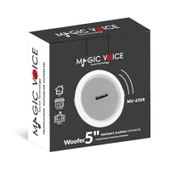 MAGICVOICE MV-6724  5 13 CM 8 OHM 6 W BEYAZ ALÇIPAN HOPARLÖR TRAFOSUZ (4401) - 3
