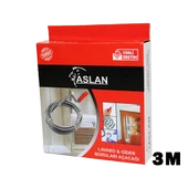 3MT X 6MM SUSTA SPRAL LAVABO - GİDER AÇAR (4401) - 1