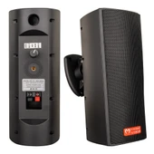 MAGICVOICE MV-26 2*7.5 CM 50 WATT 2Lİ TAKIM SİYAH TRAFOLU SÜTUN HOPARLÖR (4401) - 1