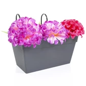 Omnipazar SO-YB01A Dekoratif Askılı Yalı Balkon Saksı 6.5 Litre No 1 thumbnail 8