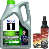 Mobil 1 0W20 Motor Yağı 5 L + 00117 Gojo Araç Bakım Seti - 1