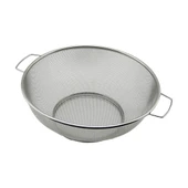 28CM   TEL SEPET  METAL SÜZGEÇ  METAL ÇERÇEVE - KULP - AYAK (4401) - 1