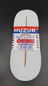 BEYAZ - 1.5CM PAÇA LASTİK YASSI GNİŞ 10MT. (4401) - 1