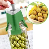 Kolay Zeytin Dilme Çizme Aparatı Pratik Kolay Zeytin Çizici Alet (4401) - 4