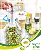 Kolay Zeytin Dilme Çizme Aparatı Pratik Kolay Zeytin Çizici Alet (4401) - 1
