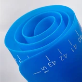 40*50 cm Silikon Ölçekli Kullanımı Kolay Hamur Açma Matı Ekmek Mantı Makarna Hamuru Yoğurma Matı (4401) - 3
