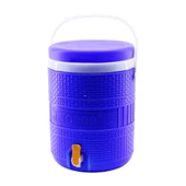 TOROS  20LT   YUVARLAK   TERMOS   MAVİ PLASTİK   MUSLUKLU - TAŞIMA KULPLU   BRKT-504217 (4401) - 1