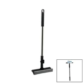 2İN1 BAŞLI=ÇEKPAS - FİLE KAPLI SÜNGER ÇOK AMAÇLI YÜZEY TEMİZLİK MOP - CAMSİL KİLİTLİ UZAYAN METAL SAP=56-94CM (4401) - 1