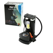 SAATLİ DİKEY MODEL - İNCE PİSTONLU AYAK POMPASI OTO-ARAÇ - BİSİKLET-MOTOR LASTİK - TOP - ŞİŞME HAVUZ-YATAK (4401) - 1