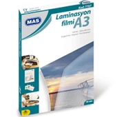 Mas Laminasyon Filmi Parlak A3 125 MIC 7707 - 1
