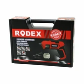 ŞARJÖRLÜ MODEL 12PCS BİTS UÇ ŞARJLI VİDALAMA- TORNAVİDA RPM 2303.6V DC-1.5A Lİ-ION1/4 İNÇ 6.35MMPLS.ÇANTA RDX-331 (4401) - 1