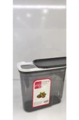 1.8 Litre Poly Erzak Saklama Kabı Kızaklı Kapak Royaleks-BNM-0650 - 2