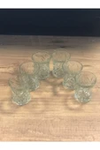 6 Lı Asya Kahve Yanı Su Bardağı Şeffaf Renk Royaleks-70279 - 2