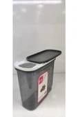 1.8 Litre Poly Erzak Saklama Kabı Kızaklı Kapak Royaleks-BNM-0650 - 3
